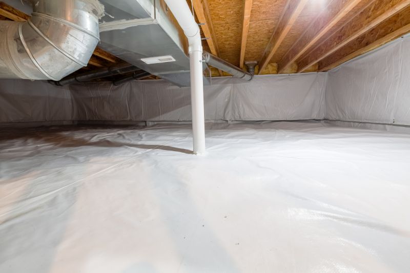 Sealed Crawlspace with Vent Covers